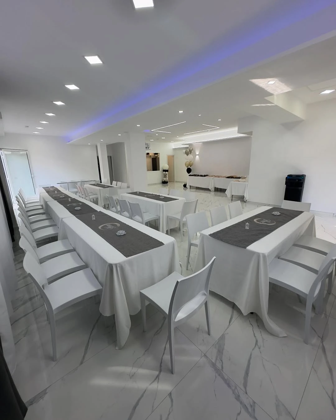 Location per feste private a Roma Casalotti, allestimento elegante